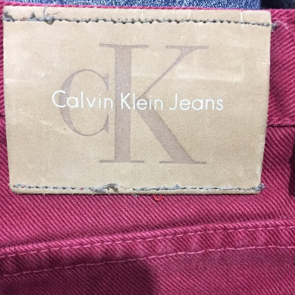 VINTAGE CALVIN KLEIN JEANS HIGH RISE JEANS SIZE 6 - Picture 12 of 12